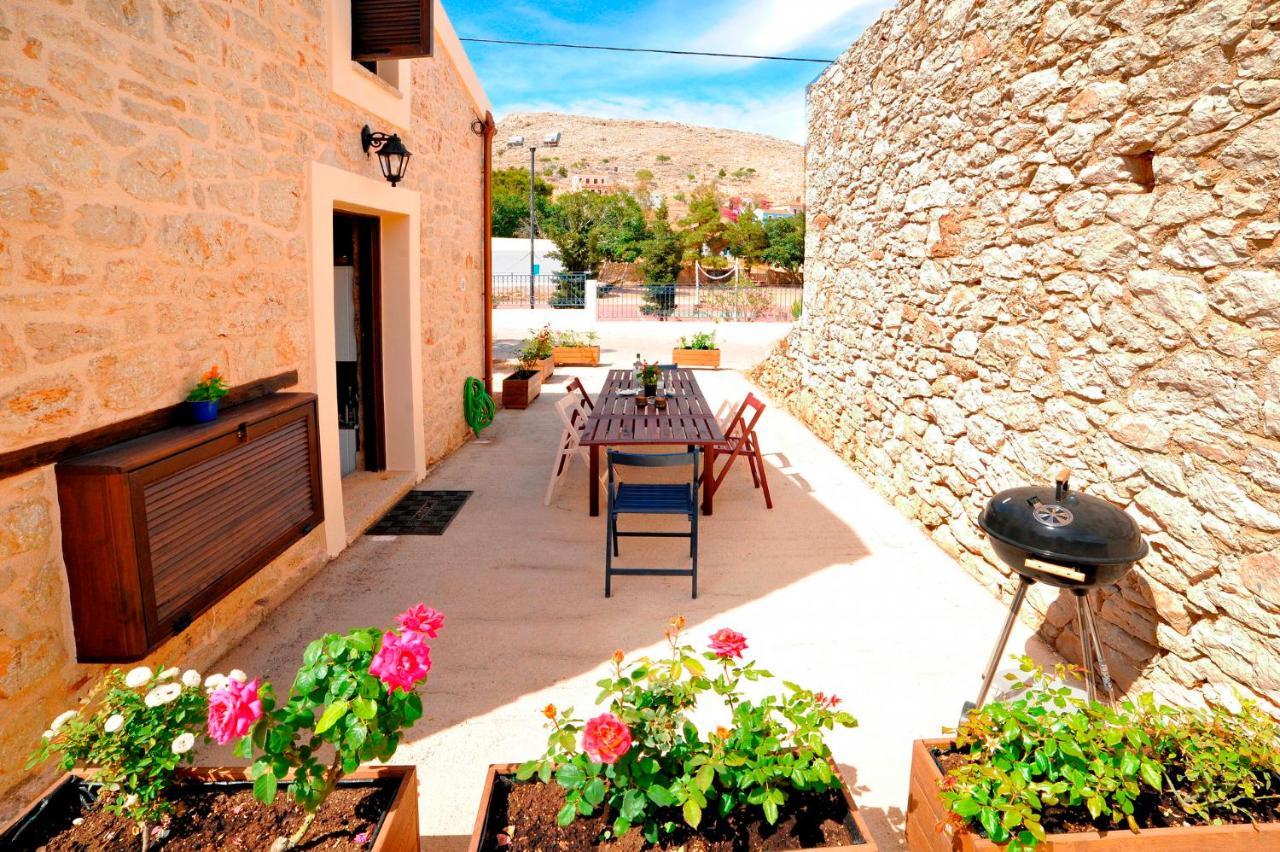 Halki IslandCasa Piedra别墅 外观 照片